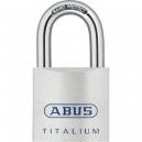 abus 50mm 80ti series titalium padlock keyed to suite ka8012