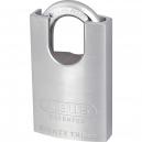 Abus 50mm 83 Series Chrome Plated Brass Padlock with Closed Shackle KeyedAlike to Suite KA2745
