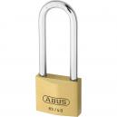 Abus 40mm 85 Series Classic Brass Padlock With 63mm Long Shackle