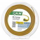 ALM SL324 Replacement BiComponent Square Grass Trimmer Line 24mm x 80 Metre for All Medium Duty Petrol Grass Trimmers using 24mm Line