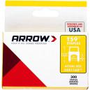 Arrow Insulated Staples 300 6X6mm Clear