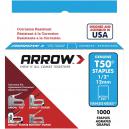 Arrow T50 12mm Stainless Steel Staples Pack of 1000 12