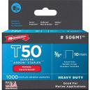 Arrow T50M 506M Monel Staples 10mm 38 Pack of 1000