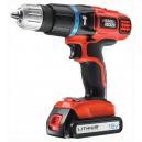 Black and Decker EGBL188K 18v Cordless 2 Speed Combi Drill with 1 Lithium Ion Battery 13ah in Kitbox