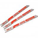 Black and Decker X22003 Jigsaw Blades 3 Metal 70mm