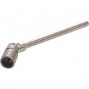 Bi Metal Titanium Scaffold Spanner with Round Handle 716 Bi Hex Whitworth Steel Socket