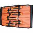 Bahco 6 Piece Bevel Edge Chisel Set in Roll