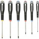 Bahco 6 Piece Ergo Screwdriver Set Phillips Pozi Slotted
