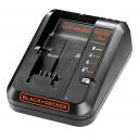 Black and Decker BDC1A 18v Charger for Garden and Power Tool Slide Lithium Ion Batteries