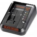 Black and Decker BDC1A 18v Charger for Garden and Power Tool Slide Lithium Ion Batteries