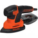 Black and Decker KA2500K Compact Mouse Delta Sander 120w 240v in Kitbox with 9 Accessories