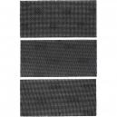 Black and Decker X39032 Piranha 93 x 190mm 13 Mesh Sanding Sheet 80g Pack of 3 for Velcro Sanders