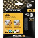 Black and Decker X39222 Piranha 115mm Mesh Sanding Disc 80g Pack of 3 for Velcro Sanders