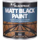 Blackfriar Matt Black Paint 125ml