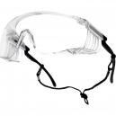 Bolle Squale SQUPSI Anti Scratch and Anti Fog Clear Safety Glasses Cord