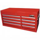 Britool 8 Drawer Extra Wide Tool Chest Red