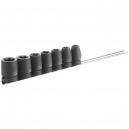 Britool 7 Piece 12 Drive Torx Impact Socket Set T10 T24