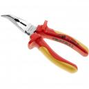 Britool VDE Insulated 1000v Half Round Bended Nose Pliers 200mm