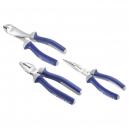 Britool 3 Piece Combination Engineers and Straight Pliers Set