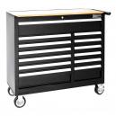Britool Expert 13 Drawer Black Tool Roller Cabinet