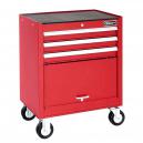 Britool Expert 3 Drawer Red Tool Roller Cabinet