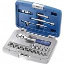 Britool 19 Piece 14 Drive Hex Socket and Bit Set Metric