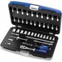 Britool 42 Piece 14 Drive Socket and Bit Set Metric