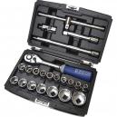 Britool 22 Piece 12 Drive Socket Set Metric