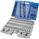 Britool Expert 126 Piece 14 and 38 Drive Combination Socket and Accessory Set Metric Imperial