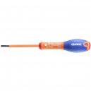 Britool 25 x 50mm VDE Insulated 1000v Slotted Screwdriver 149mm