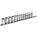Britool 13 Piece 14 Drive Socket Set 4 14mm