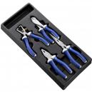 Britool 4 Piece Mechanics Pliers Set in Module Tray