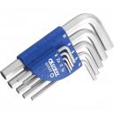 Britool 9 Piece Hexagon Allen Key Set 15 10mm