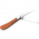 Britool Electricians Knife Dual Blade with Wood Handle 170mm
