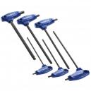 Britool 6 Piece T Handle Ball End Head Hexagon Allen Key Set 4 10mm