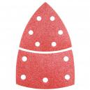 Bosch Sanding Sheets 120 Grit Red Wood Pack of 10