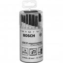 Bosch 19 Piece HSSR Metal Drill Bit Set 1 10mm