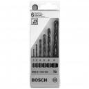 Bosch 6 Piece HSSR Metal Drill Bit Set 2 8mm