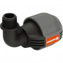 Gardena L Piece 25mm x 125mm 12 Male Thread SprinklerSystem