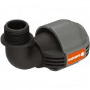 Gardena L Piece 25mm x 19mm 34 Male Thread SprinklerSystem