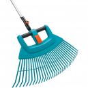 Gardena Combisystem Plastic Fan Rake 2XL Vario with Wooden Handle 1300mm
