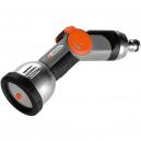 Gardena Premium Metal Adjustable Spray Gun with 3 Spray Patterns for Hose Pipes
