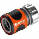 Gardena Premium Metal Water Stop Hose Connector for 125mm 12 Hoses