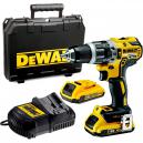 DeWalt DCD796D2 18v Cordless XR Brushless Combi Drill with 2 Lithium Ion Batteries 2ah