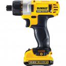 Dewalt DCF610D2 108v Cordless Screwdriver with 2 Lithium Ion Batteries 2ah