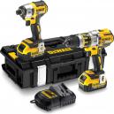 DeWalt DCK255M2 18v Cordless XR Brushless Combi Drill and Impact Driver with 2 Lithium Ion Batteries 4ah