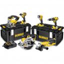 DeWalt DCK691M3 18v Cordless XR 6 Piece Power Tool Kit with 3 Lithium Ion Batteries 4ah