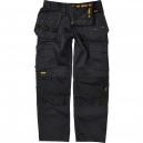 DeWalt Pro Tradesman Work Trousers Black 30 Waist and 29 Leg