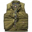 Dickies Mens Professional Combat Bodywarmer Olive Green 2XL