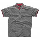 Dickies Mens Anvil Polo Shirt Grey 2XL